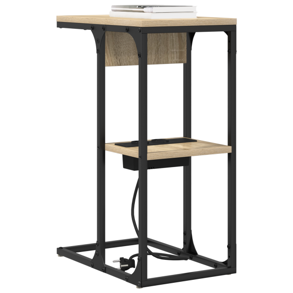 Mesa-de-cabeceira Carvalho Sonoma 41.5 x 26 x 60.5 cm M 3