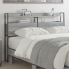 Cabecera de almacenamiento Gris sonoma 135 cm 1