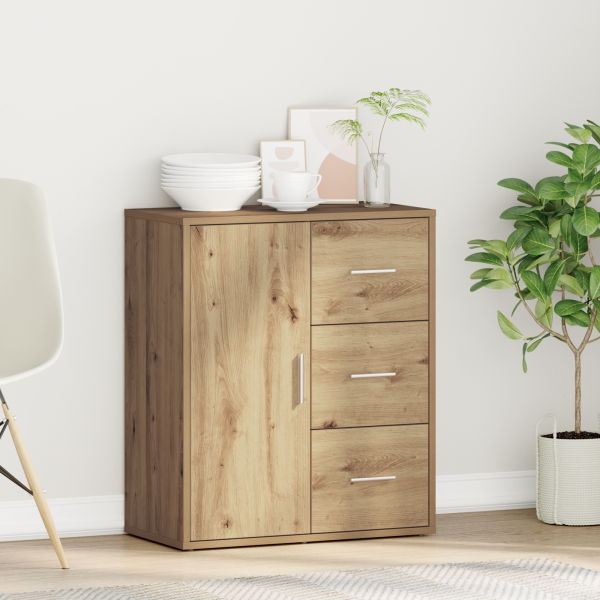 Vitrina Roble artisan 60 x 31 x 70 cm Madera contrachapada M 4