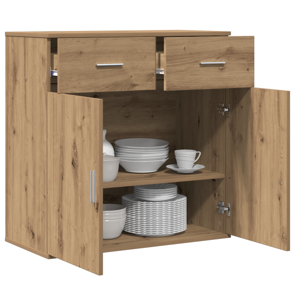 Vitrina Roble artisan 79 x 38 x 80 cm Madera contrachapada M 3
