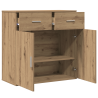 Vitrina Roble artisan 79 x 38 x 80 cm Madera contrachapada 5