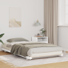 Estructura de cama Blanco 100 x 200 cm Madera maciza de pino 1