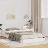 Estructura de cama Blanco 75 x 190 cm Madera maciza de pino 1