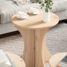 Mesa de Café 3 pcs Natural 46 x 46 x 47 cm 4