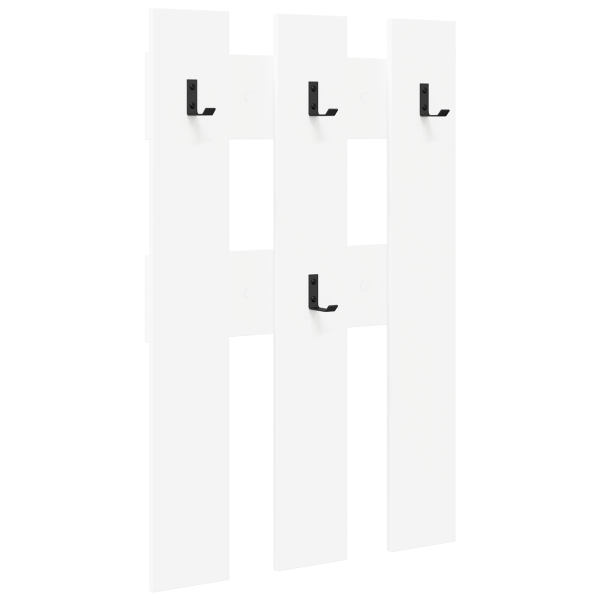 Cabideiro de Parede Branco 65 x 3 x 100 cm Madeira processada M 2