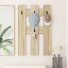 Perchero de pared Roble Sonoma 65 x 3 x 100 cm 1