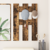 Perchero de pared Roble ahumado 65 x 3 x 100 cm 1