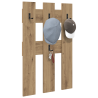Perchero de pared Roble artisan 65 x 3 x 100 cm 3