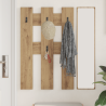 Perchero de pared Roble artisan 65 x 3 x 100 cm 4