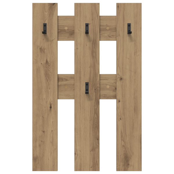 Perchero de pared Roble artisan 65 x 3 x 100 cm M 5