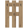 Perchero de pared Roble artisan 65 x 3 x 100 cm 5