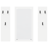 Perchero de pared Blanco 96 x 1.5 x 90 cm Madera contrachapada 5