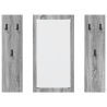 Perchero de pared Gris sonoma 96 x 1.5 x 90 cm 5