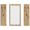 Perchero de pared Roble artisan 96 x 1.5 x 90 cm 5