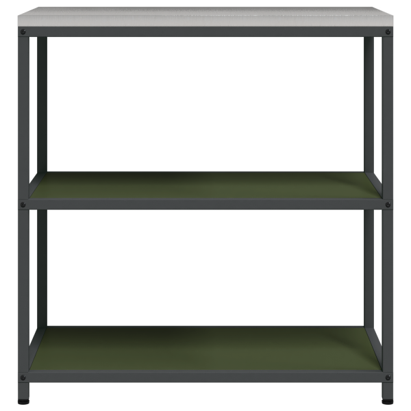 Estante de almacenamiento de cocina Verde oliva 60 x 50 x 92 cm M 5