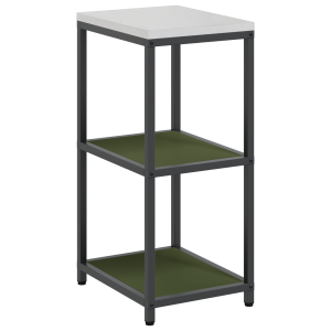 Estante de almacenamiento de cocina Verde oliva 60 x 50 x 92 cm H