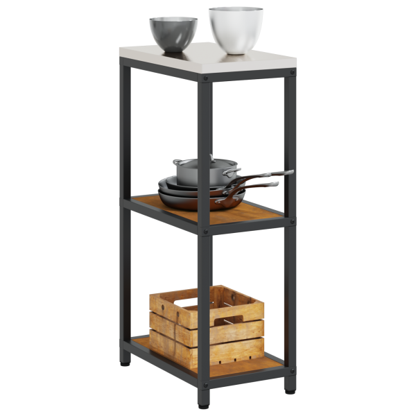 Estante de almacenamiento de cocina Oxidado 60 x 50 x 92 cm M 3
