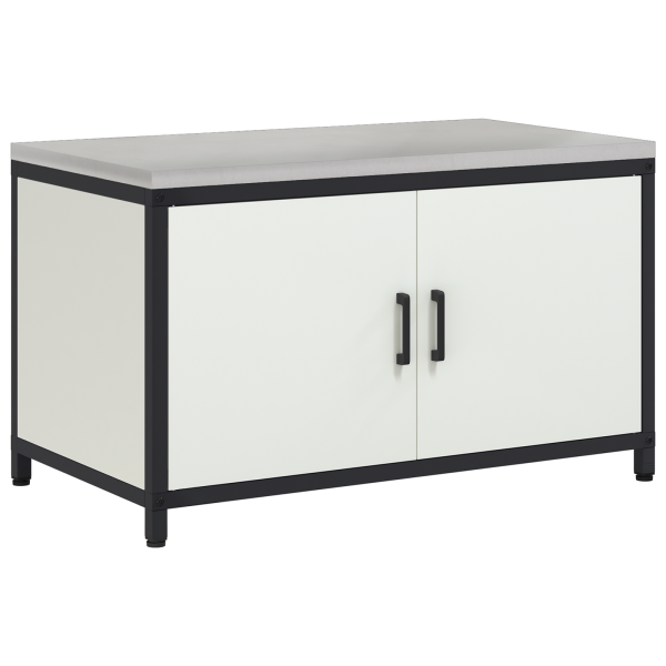 Gabinete de Almacenamiento para Cocina Blanco 60 x 50 x 92 cm M 2