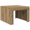 Mesa de Café Roble artisan 50 x 50 x 35 cm Madera contrachapada 2