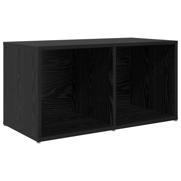 Gabinete de TV Roble negro Madera contrachapada M 2