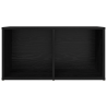 Gabinete de TV Roble negro Madera contrachapada 5