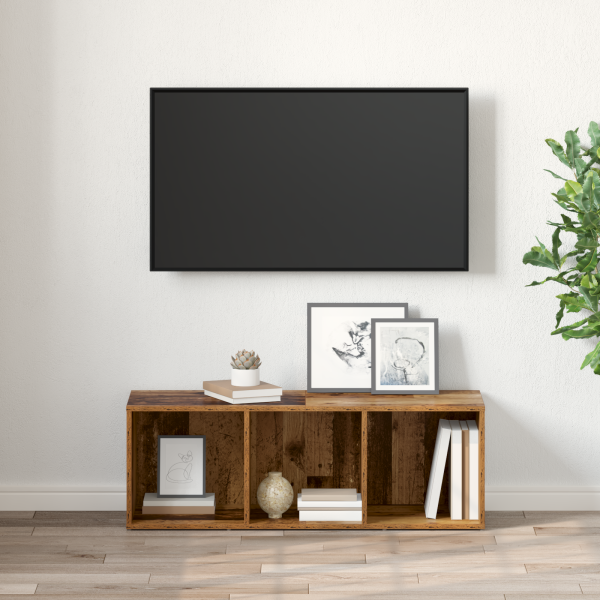 Gabinete de TV Madera antigua Madera contrachapada M 4