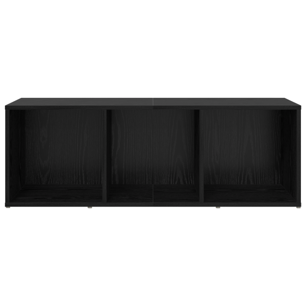 Gabinete de TV Roble negro Madera contrachapada M 5