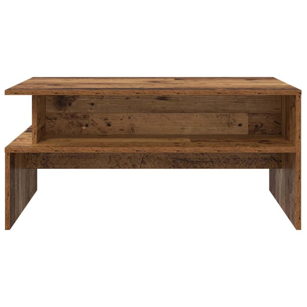 Mesa de Café con estante Otro Madera antigua 90 x 55 x 42.5 cm M 5