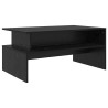 Mesa de centro com prateleira Outros Carvalho preto 90 x 55 x 42.5 cm 2