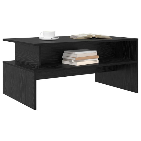 Mesa de centro com prateleira Outros Carvalho preto 90 x 55 x 42.5 cm M 3