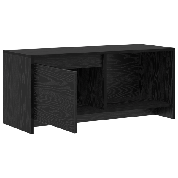 Soporte de TV Roble negro Madera contrachapada M 5
