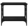 Mesa lateral Roble negro 55 x 38 x 45 cm Madera contrachapada 5