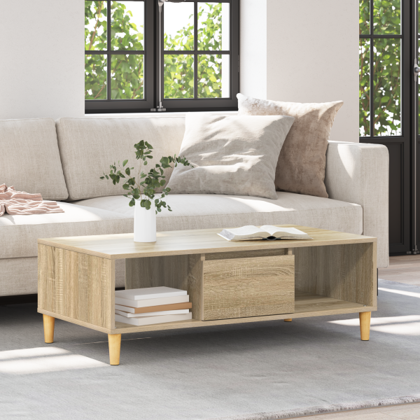 Roble Sonoma 103.5 x 60 x 35 cm Madera contrachapada M 4