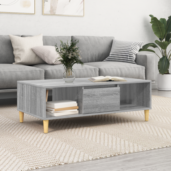 Gris sonoma 103.5 x 60 x 35 cm Madera contrachapada D