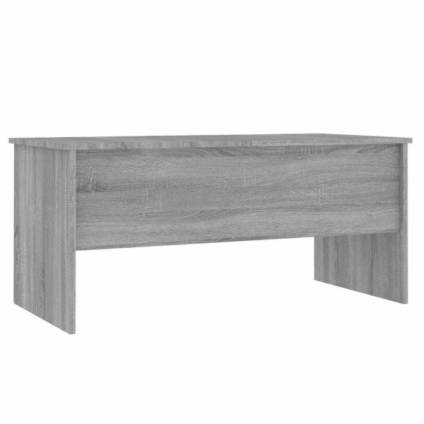 Mesa de centro madera de ingeniería gris Sonoma 102x50.5x46.5cm M 5