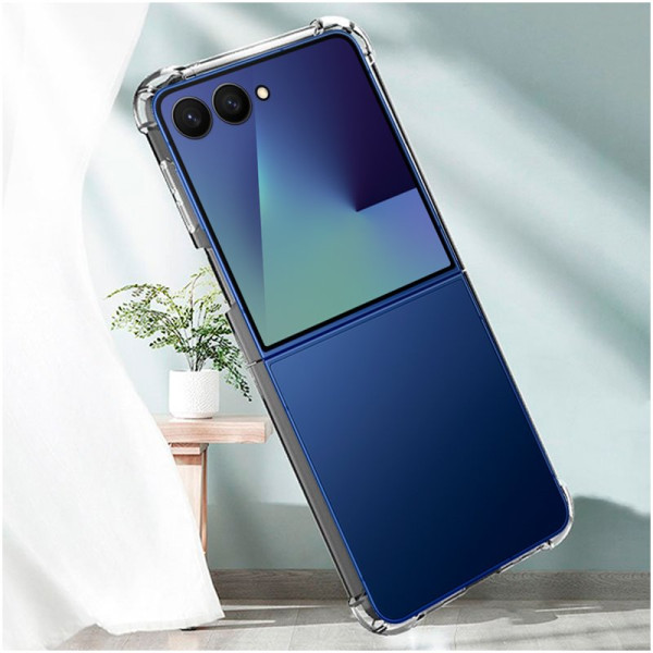 Carcasa COOL para Samsung F761 Galaxy Z Flip 7 AntiShock Transparente M 4