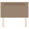 Cabecero  Diseño Simple Cappuccino 90 cm Cuero Sintético 4