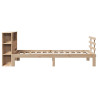Cama com estante sem colchão 90x190 cm pinho maciço 5