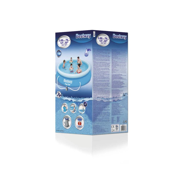 Bestway Conjunto de piscina Fast Set 366x76 cm 57274 M 5