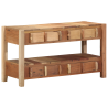 Mueble de TV  83x33x46 cm de madera maciza recuperada 1