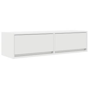 Mueble de TV  Blanco 100x31x25.5 cm Madera elaborada H