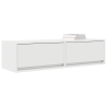 Mueble de TV  Blanco 100x31x25.5 cm Madera elaborada 3