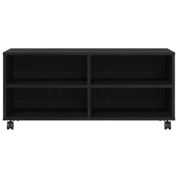 Armário de TV  Preto 90x35x35 cm em Madeira Derivada M 5