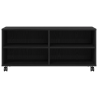Mueble para Televisor Negro 90x35x35 cm Madera Elaborada 5