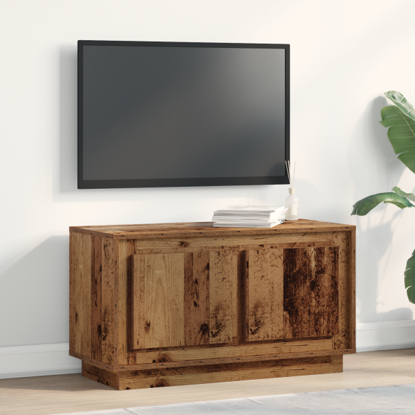 Cabinet de TV  Madera Vieja 80x35x45 cm Madera Engineered D
