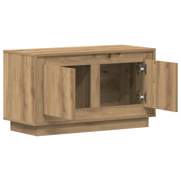 mueble para TV  de Roble Artesanal 80x35x45 cm de Madera Elaborada M 5
