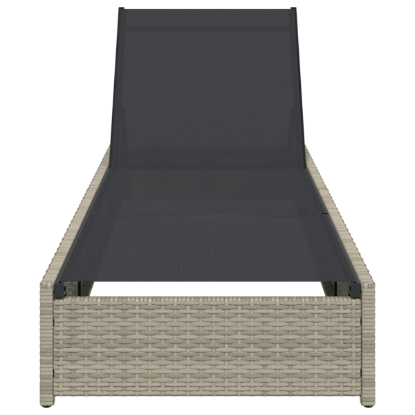 Tumbona  Beige 60x200x27 cm de Ratán Poliéster M 3