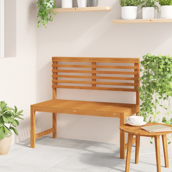 Banco de Jardín  100x50x91 cm Madera Sólida de Acacia D