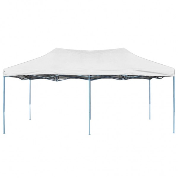 Tenda dobrável profissional para festas 3x6 m aço branco M 2