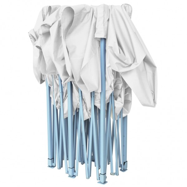 Carpa plegable profesional para celebraciones acero blanco 3x6m M 5